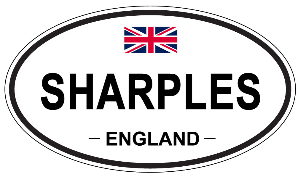 SHARPLES, England - Oval Magnet