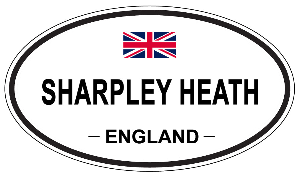 SHARPLEY HEATH, England - Oval Magnet