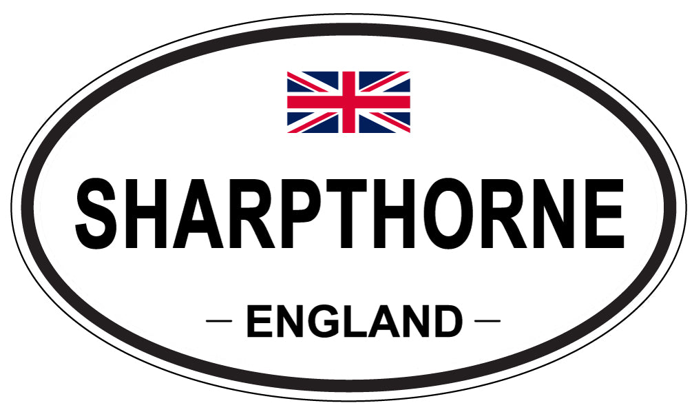 SHARPTHORNE, England - Oval Magnet