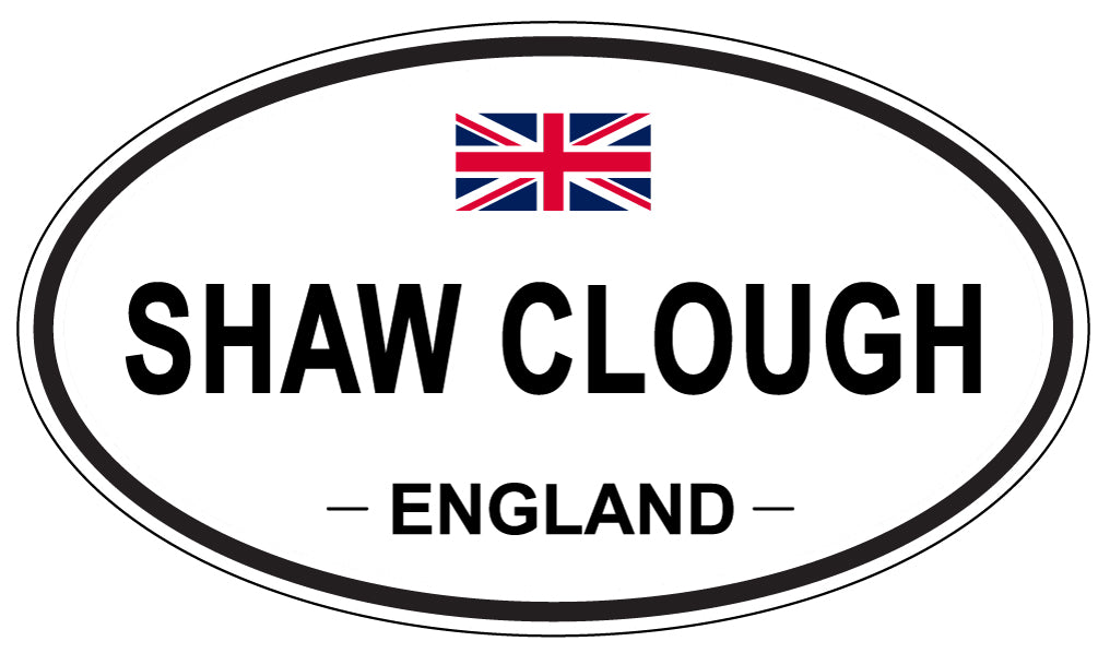 SHAW CLOUGH, England - Oval Magnet