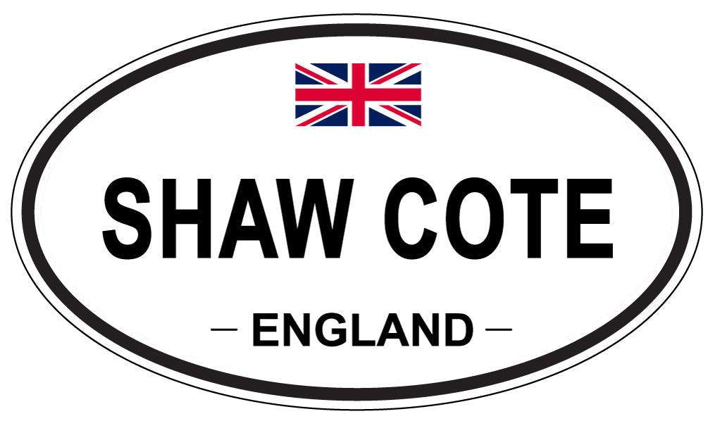 SHAW COTE, England - Oval Magnet