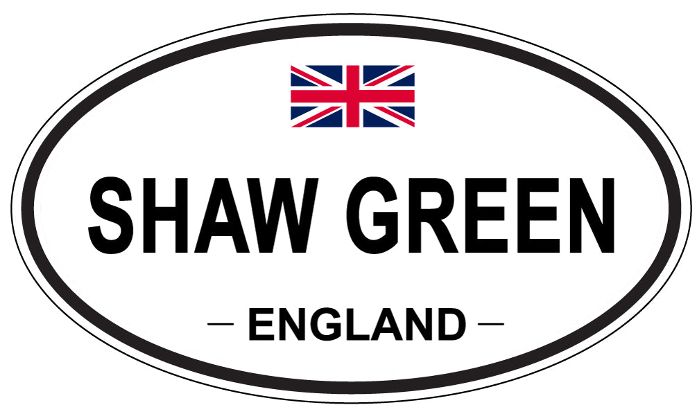 SHAW GREEN, England - Oval Magnet