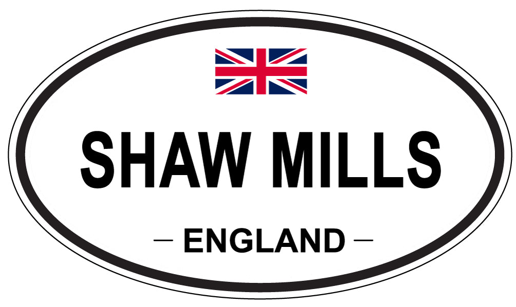 SHAW MILLS, England - Oval Magnet