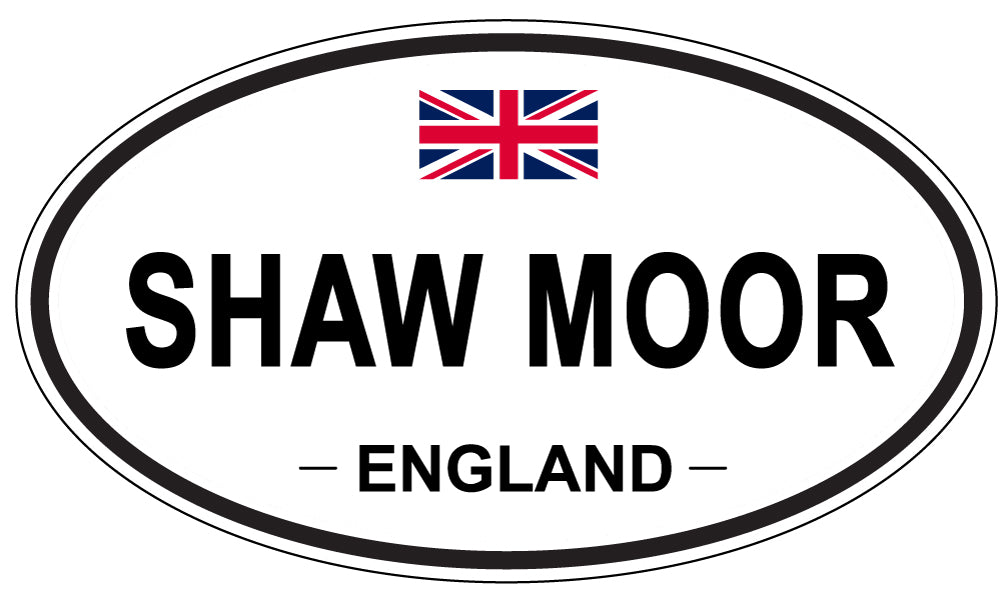 SHAW MOOR, England - Oval Magnet