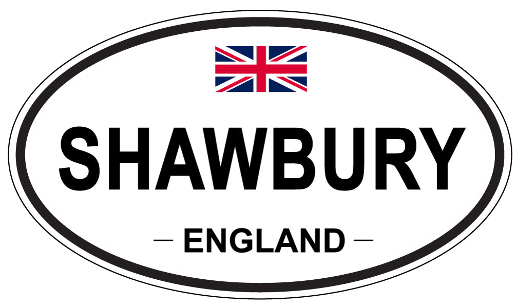 SHAWBURY, England - Oval Magnet