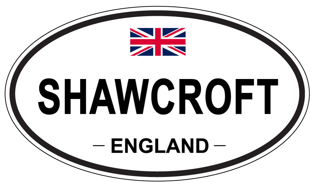 SHAWCROFT, England - Oval Magnet