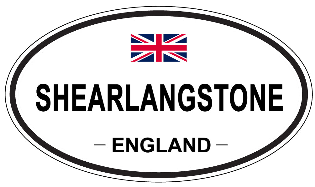 SHEARLANGSTONE, England - Oval Magnet
