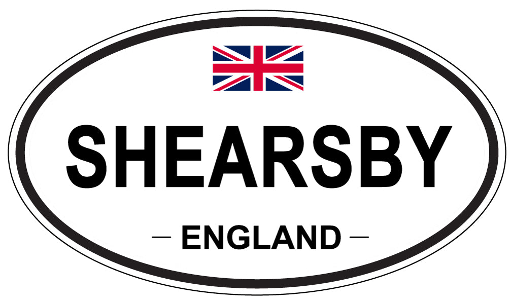 SHEARSBY, England - Oval Magnet