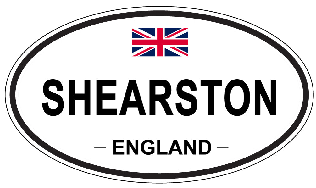 SHEARSTON, England - Oval Magnet