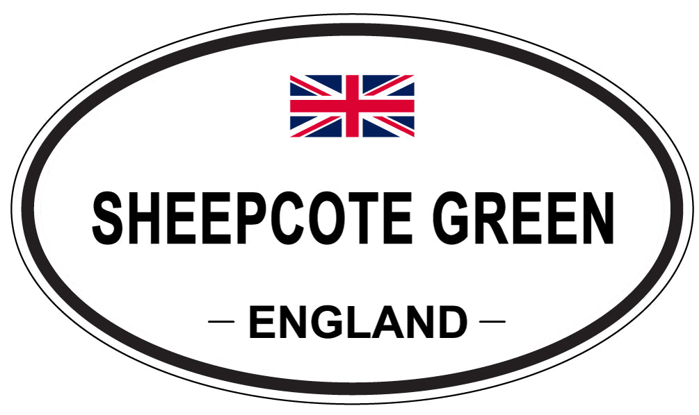 SHEEPCOTE GREEN, England - Oval Magnet