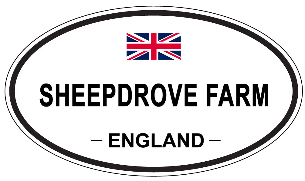 SHEEPDROVE FARM, England - Oval Magnet