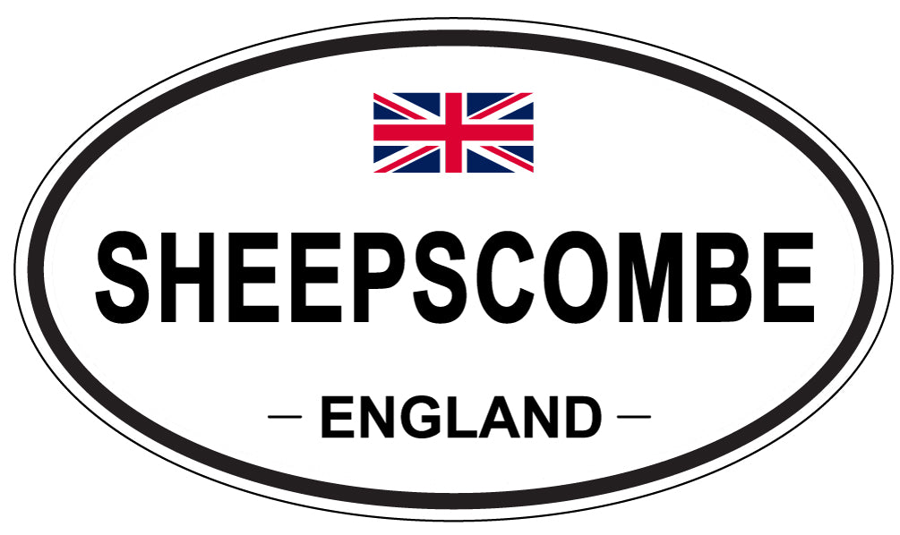 SHEEPSCOMBE, England - Oval Magnet