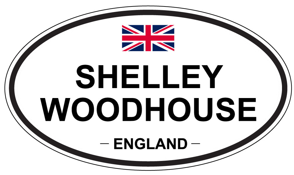 SHELLEY WOODHOUSE, England - Oval Magnet
