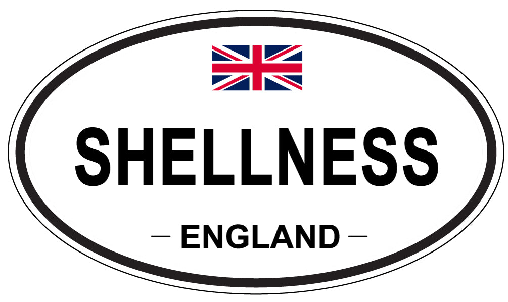 SHELLNESS, England - Oval Magnet