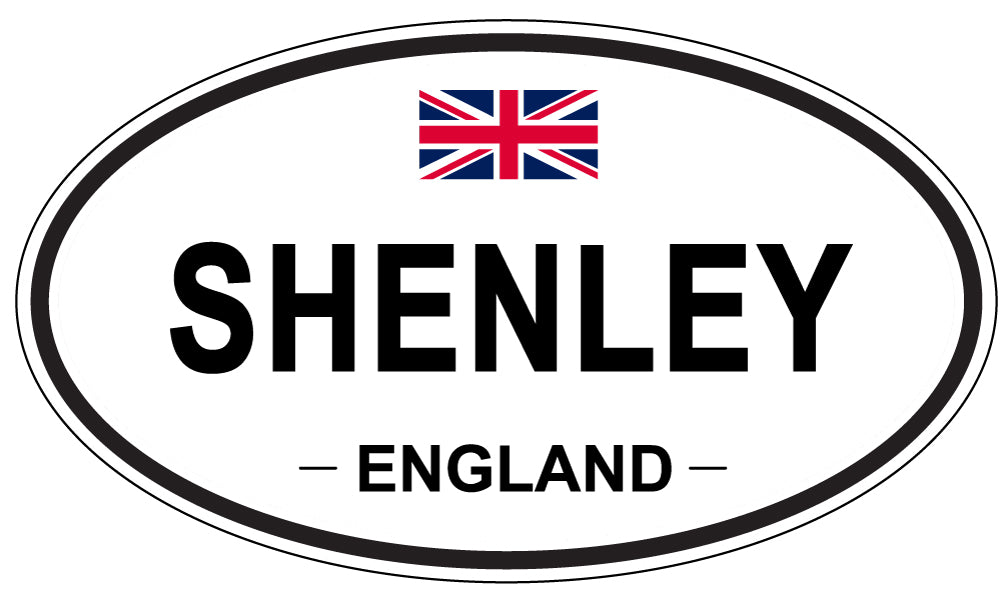 SHENLEY, England - Oval Magnet