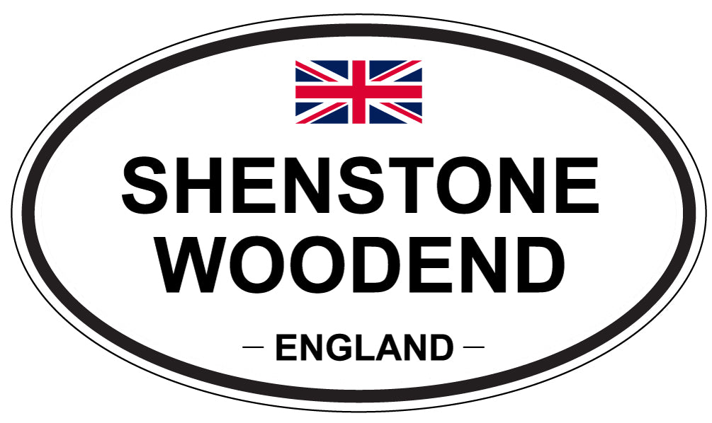 SHENSTONE WOODEND, ENGLAND - Oval Sticker