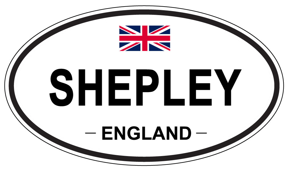 SHEPLEY, England - Oval Magnet