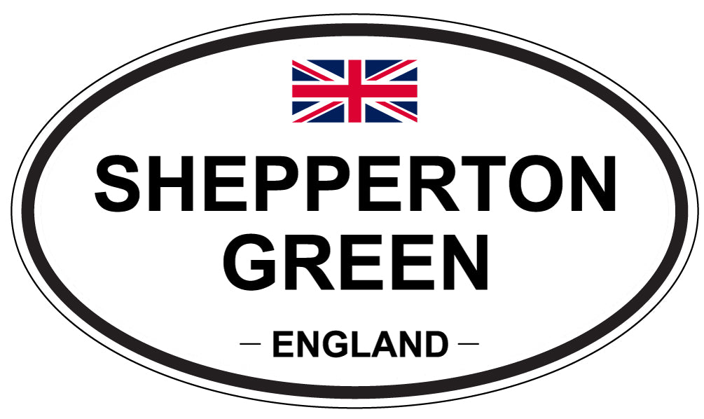 SHEPPERTON GREEN, England - Oval Magnet