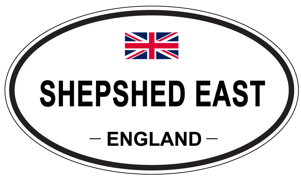 SHEPSHED EAST, England - Oval Magnet