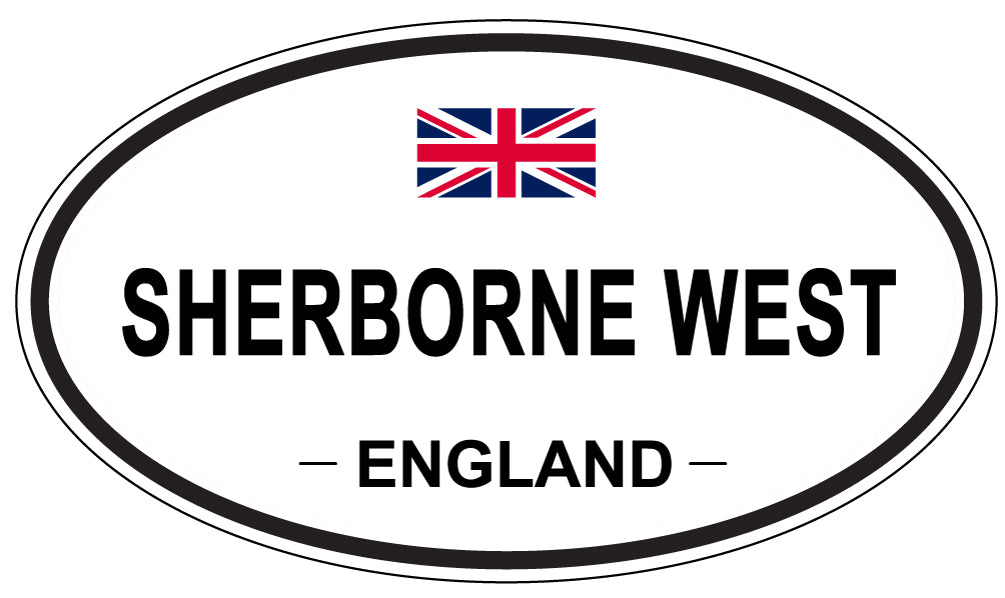 SHERBORNE WEST, England - Oval Magnet