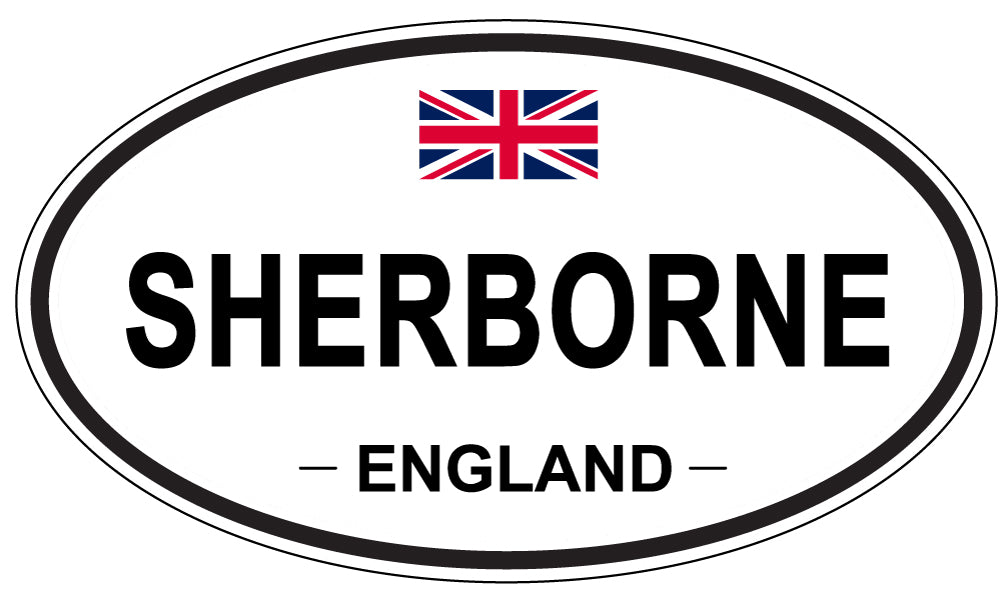 SHERBORNE, England - Oval Magnet