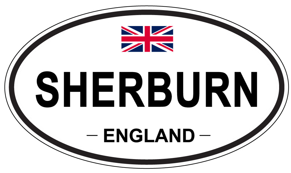 SHERBURN, ENGLAND - Oval Sticker