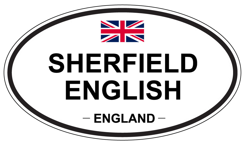 SHERFIELD ENGLISH, England - Oval Magnet