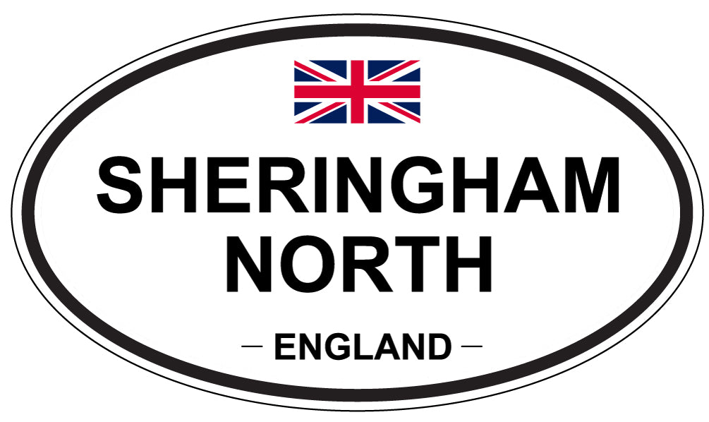 SHERINGHAM NORTH, England - Oval Magnet
