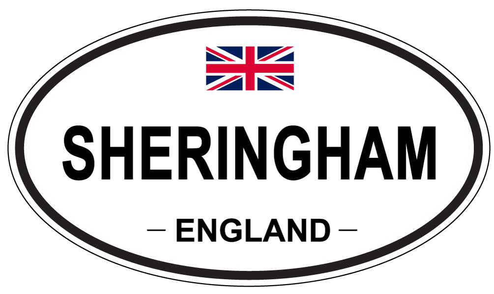SHERINGHAM, England - Oval Magnet