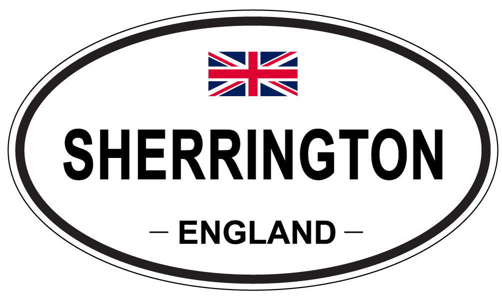 SHERRINGTON, England - Oval Magnet
