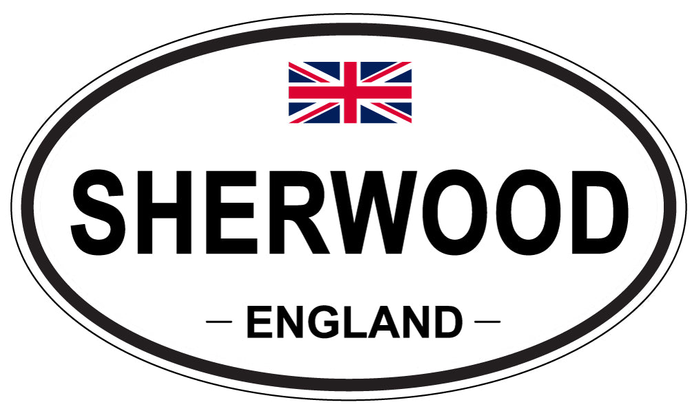 SHERWOOD, England - Oval Magnet