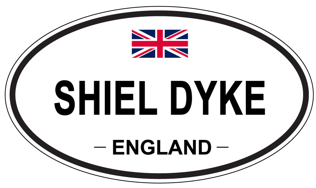 SHIEL DYKE, England - Oval Magnet