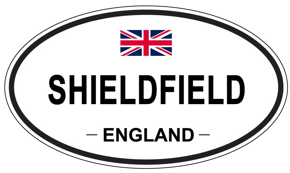SHIELDFIELD, England - Oval Magnet