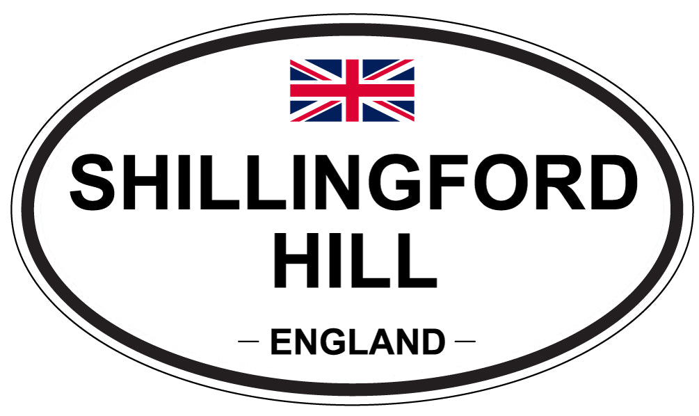 SHILLINGFORD HILL, England - Oval Magnet