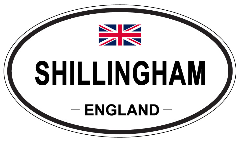 SHILLINGHAM, England - Oval Magnet