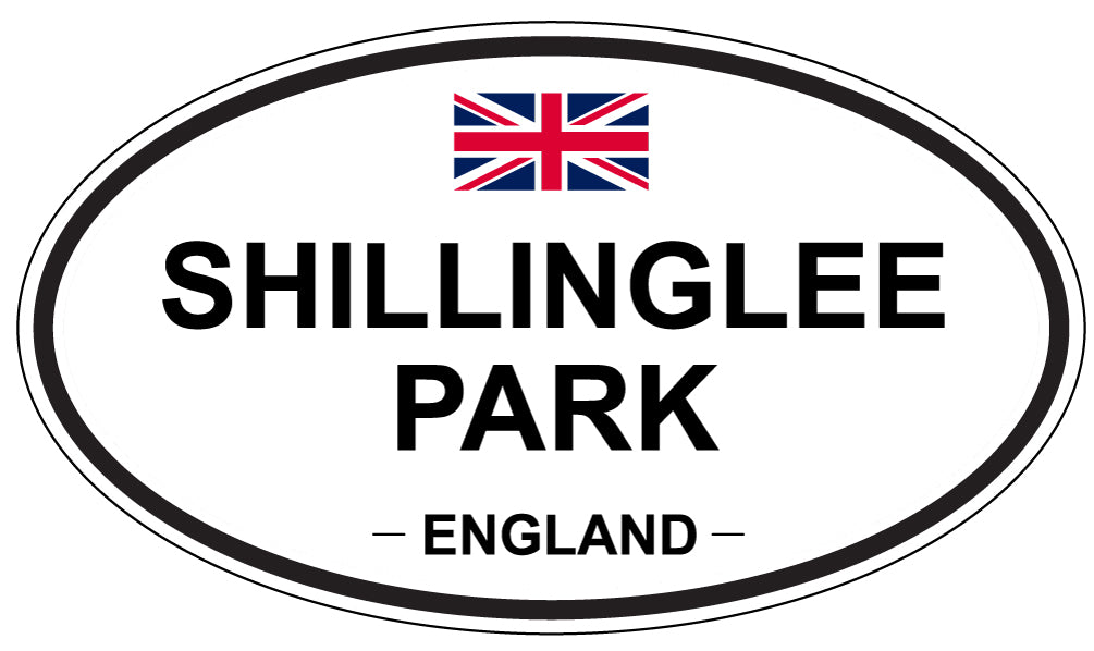SHILLINGLEE PARK, England - Oval Magnet