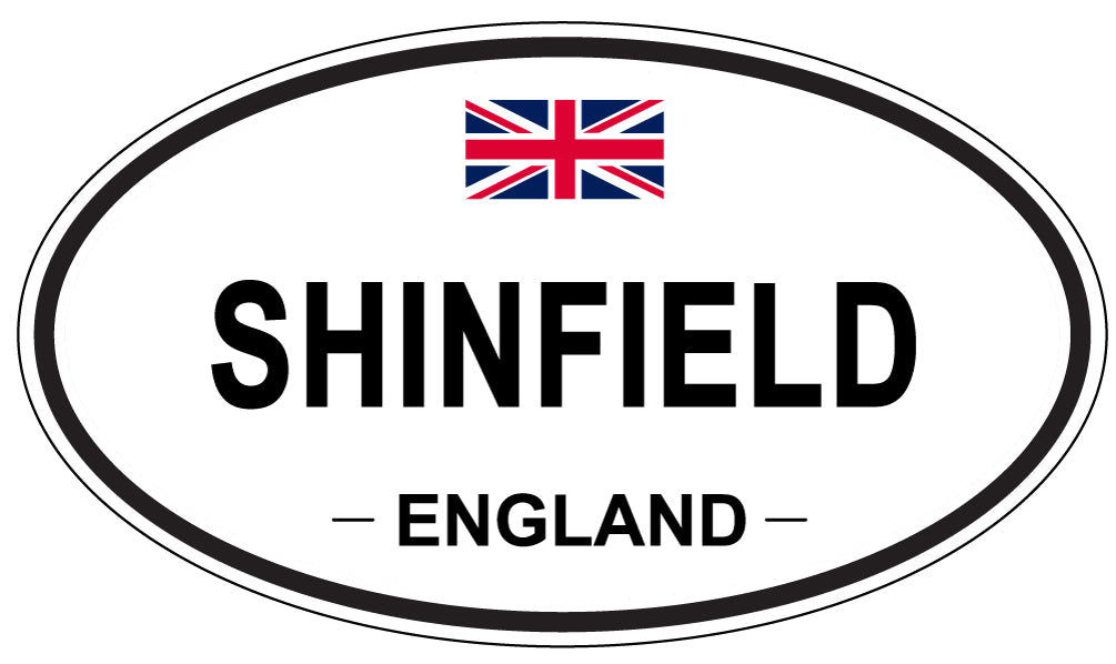 SHINFIELD, England - Oval Magnet