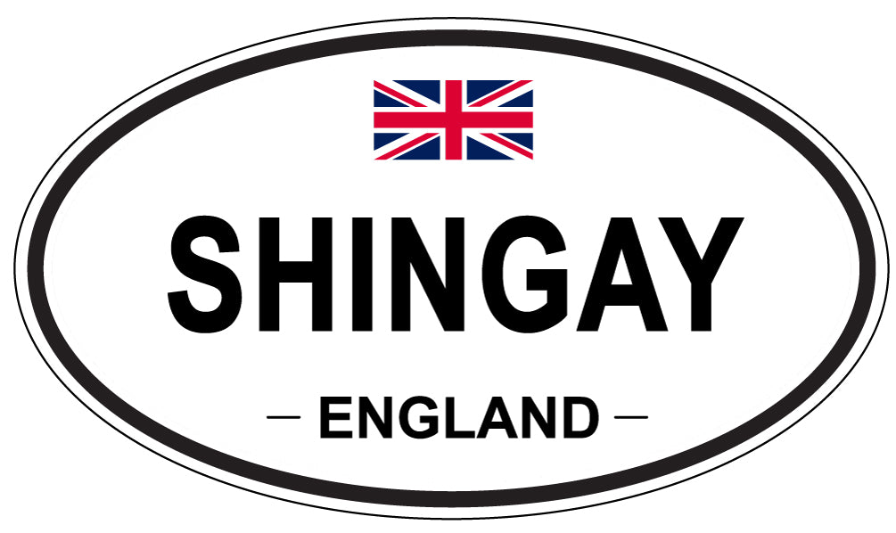 SHINGAY, England - Oval Magnet