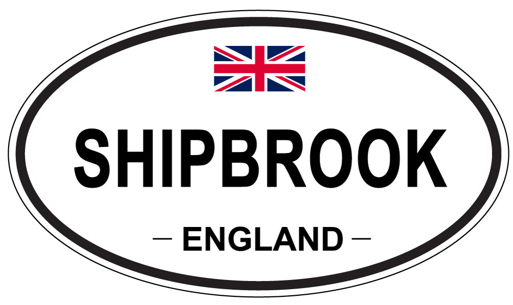 SHIPBROOK, England - Oval Magnet