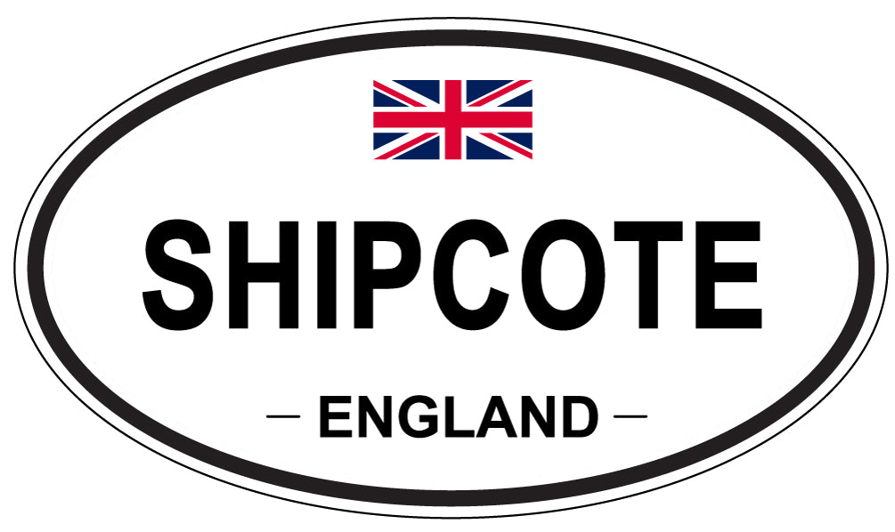 SHIPCOTE, England - Oval Magnet