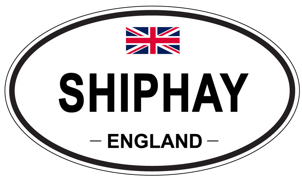 SHIPHAY, England - Oval Magnet