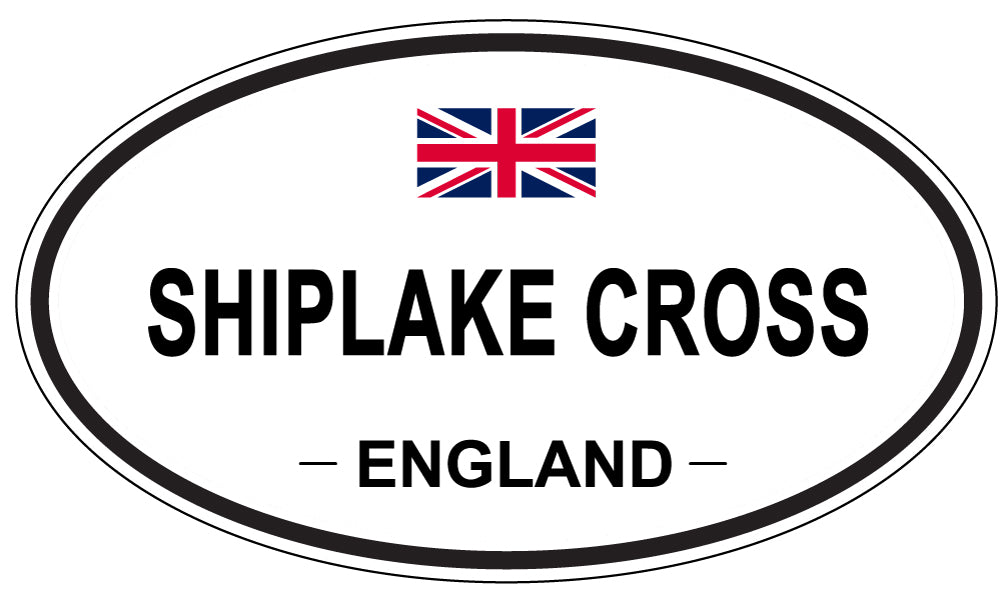 SHIPLAKE CROSS, England - Oval Magnet