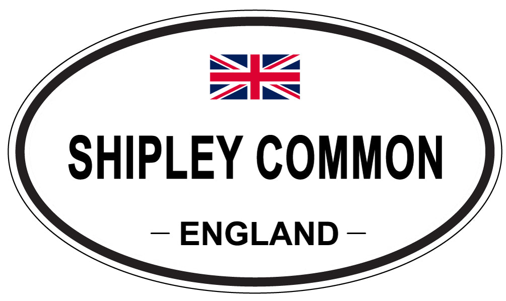 SHIPLEY COMMON, England - Oval Magnet