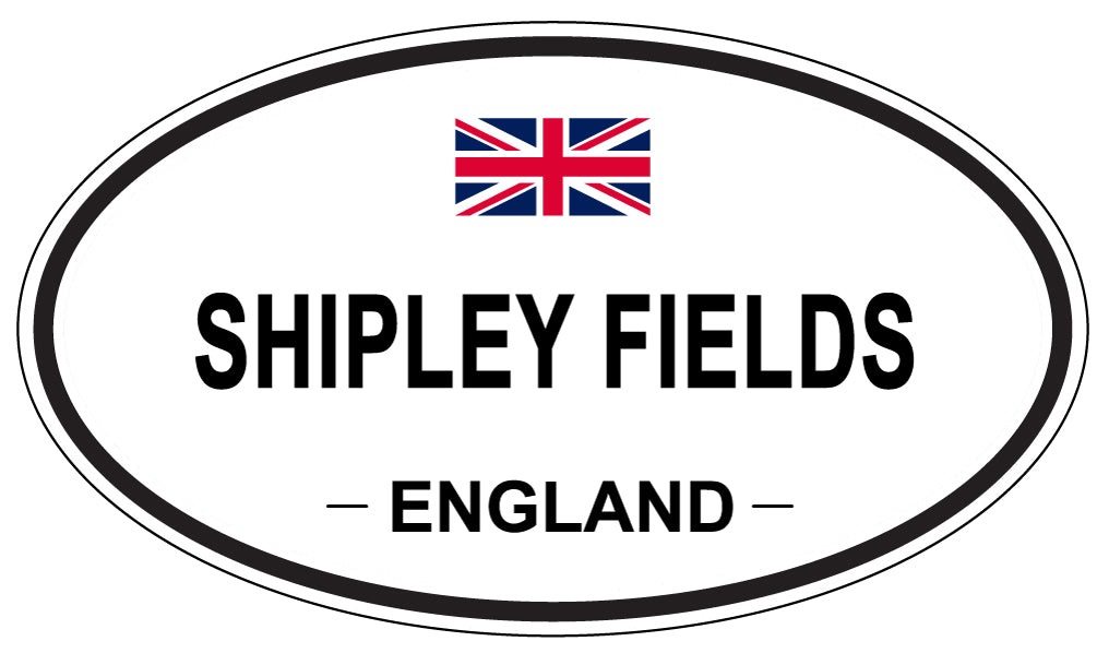SHIPLEY FIELDS, England - Oval Magnet