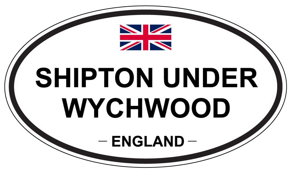 SHIPTON UNDER WYCHWOOD, England - Oval Magnet