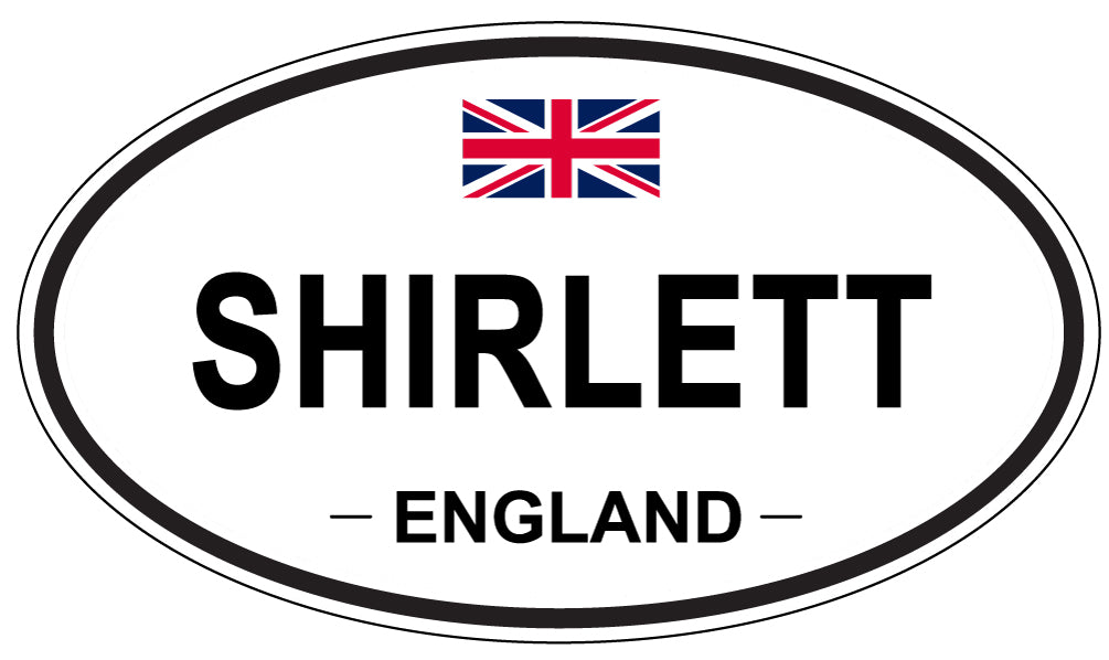 SHIRLETT, England - Oval Magnet