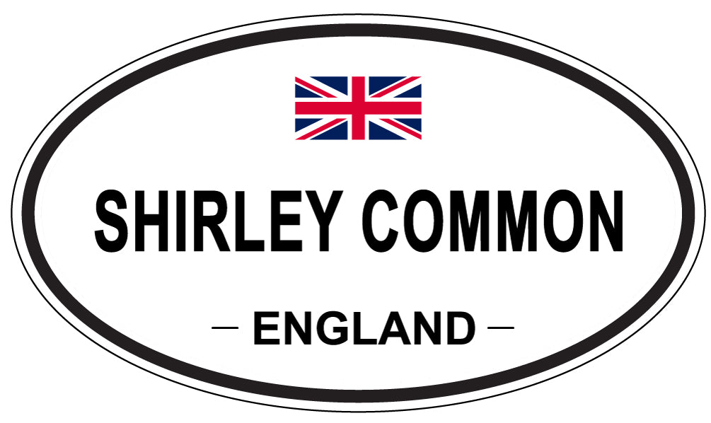 SHIRLEY COMMON, England - Oval Magnet