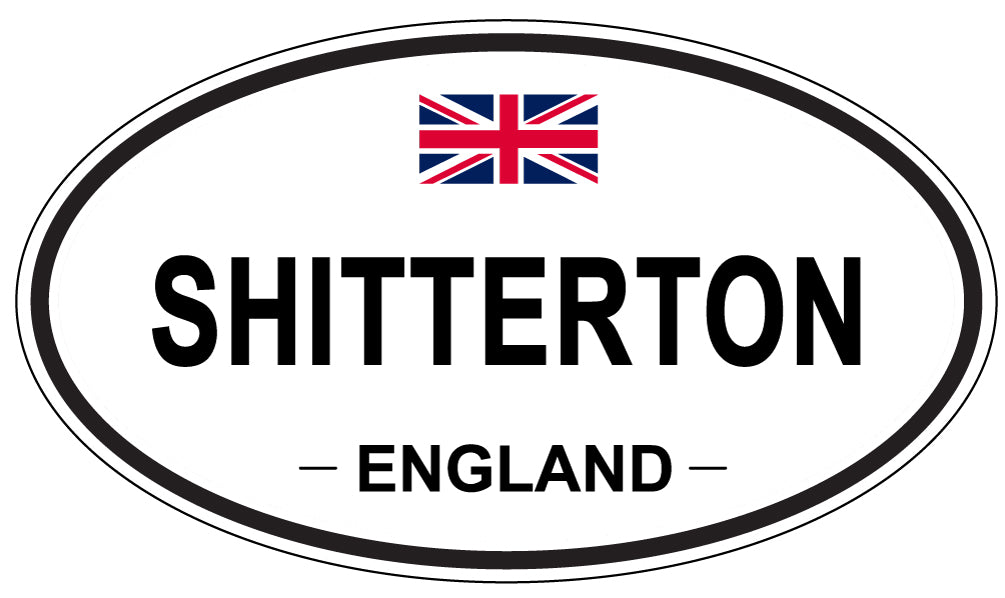SHITTERTON, England - Oval Magnet