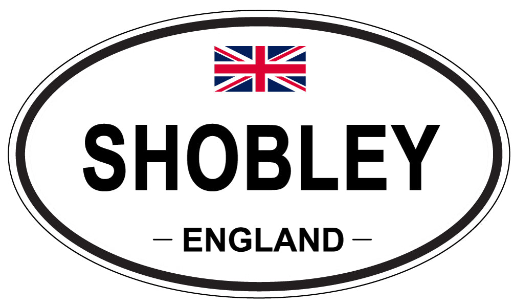 SHOBLEY, England - Oval Magnet