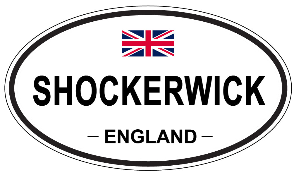 SHOCKERWICK, England - Oval Magnet